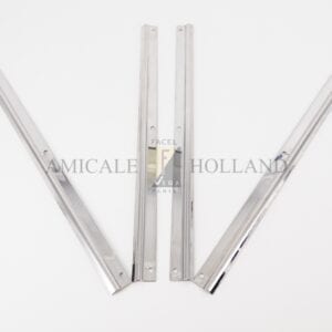 Set (4) profiles in stainless for sun visors FVS type