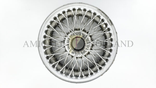 Set (4x) RW-3710 Borrani wheels, original Facel. The wheels are in original condition. - Image 4